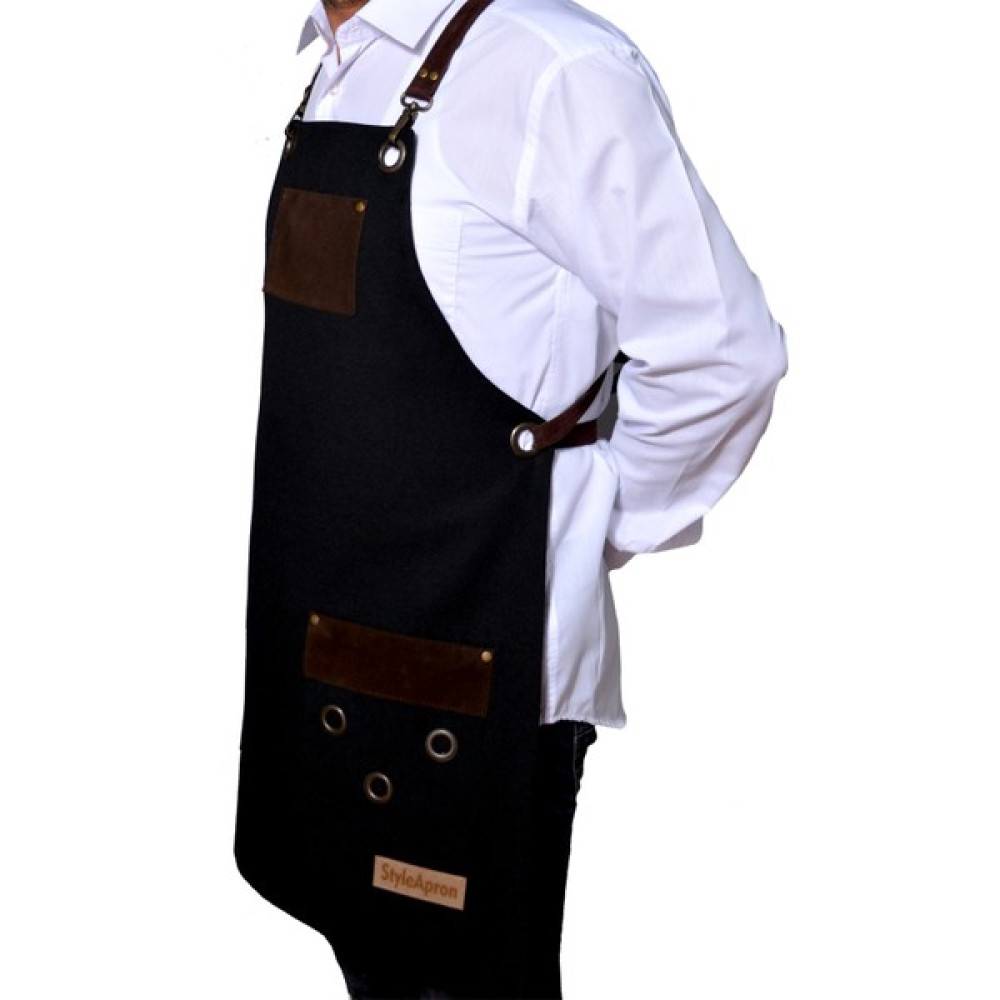 Styleapron Barista Cafe-Restaurant-Berber-Kuafor-Otel-Önlüğü Darıa18 - Beyaz - 46 Oto Boyaları Fiyatı