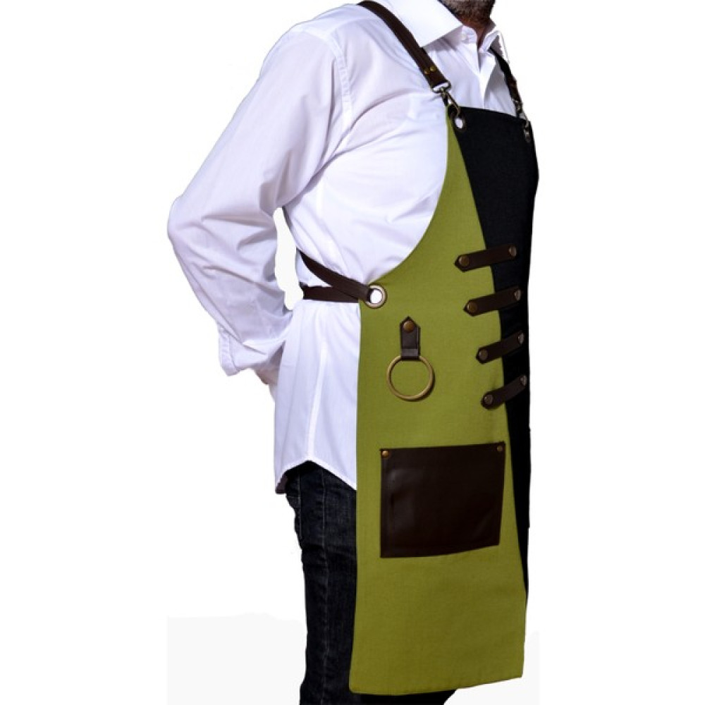 Styleapron Barista Cafe-Restaurant-Berber-Kuafor-Otel-Önlüğü Ida - Beyaz - 46 Oto Boyaları Fiyatı