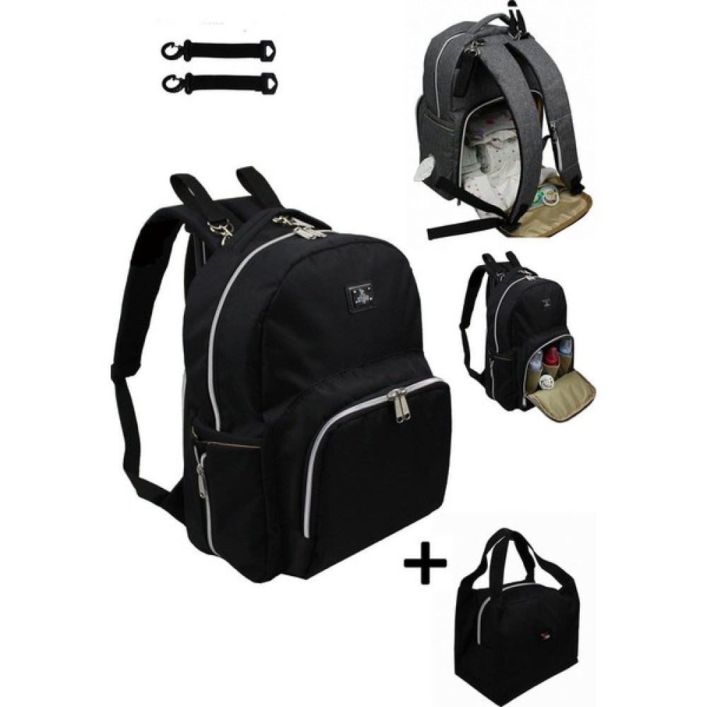 Stylo Duo Backpack For Mothers Bebek Bakım Sırt Çantası - Siyah Bebek Bakım Çantası Fiyatı