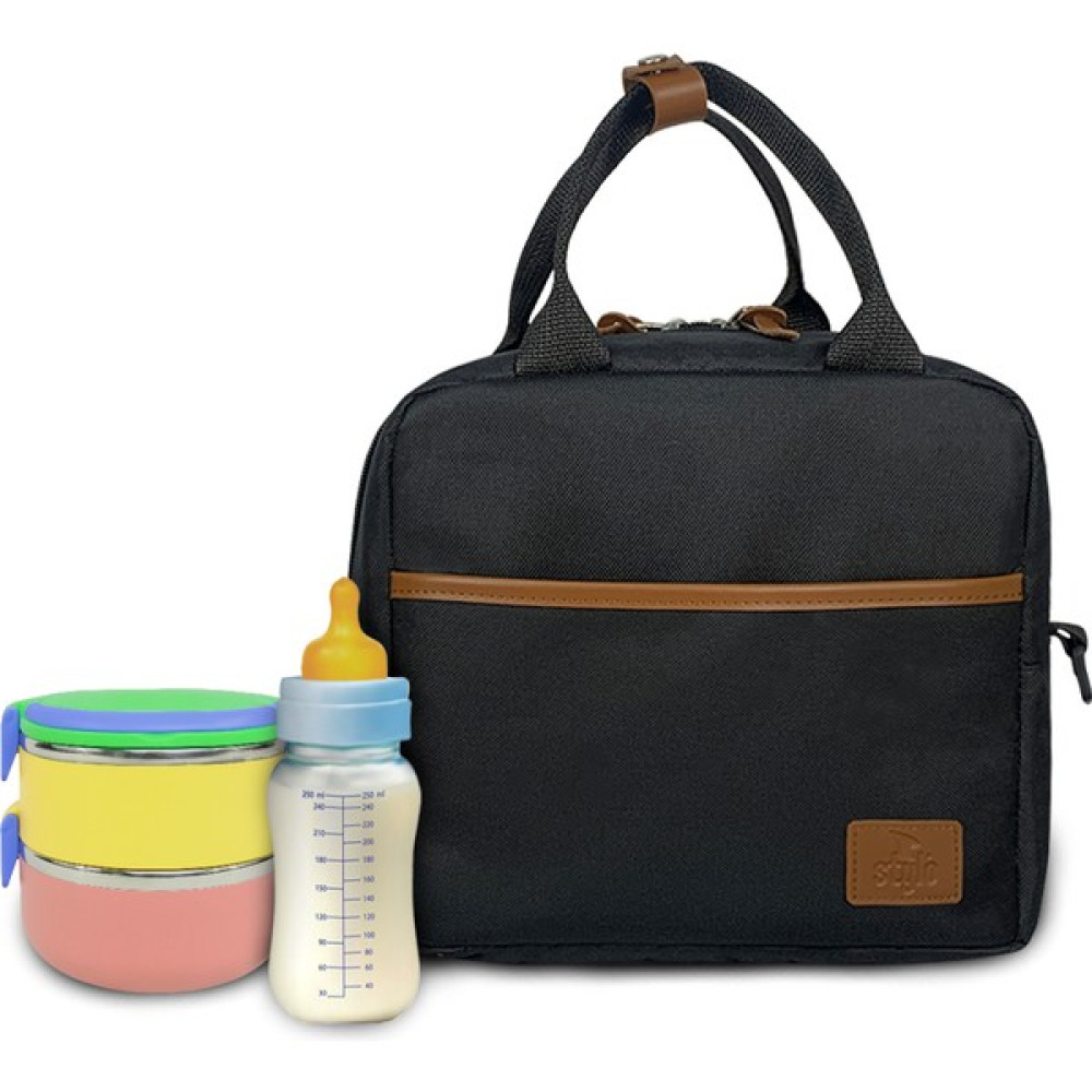 Stylo Food Bag Yemek Mama Taşıma ve Çok Amaçlı Termos Çanta - Siyah Bebek Bakım Çantası Fiyatı