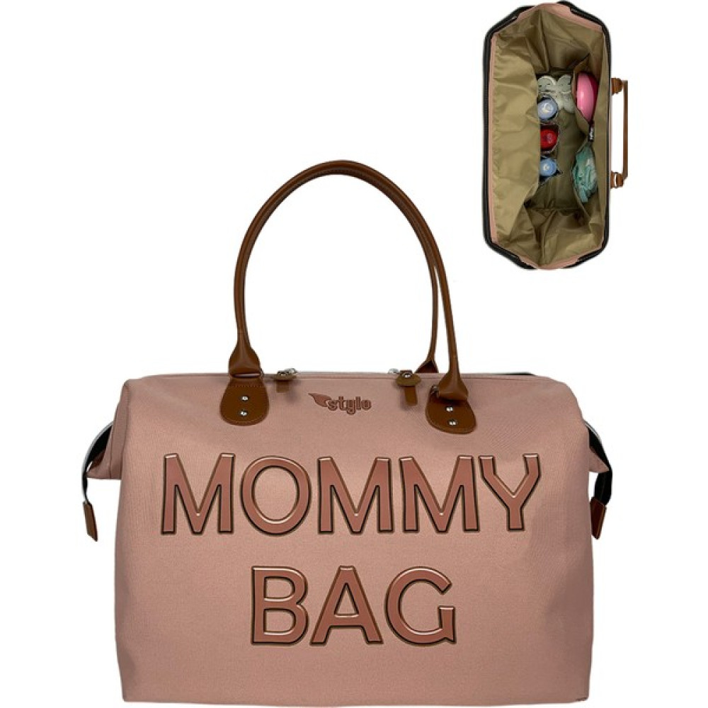 Stylo Mommy Bag Anne Bebek Bakım Çantası - Pudra Bebek Bakım Çantası Fiyatı