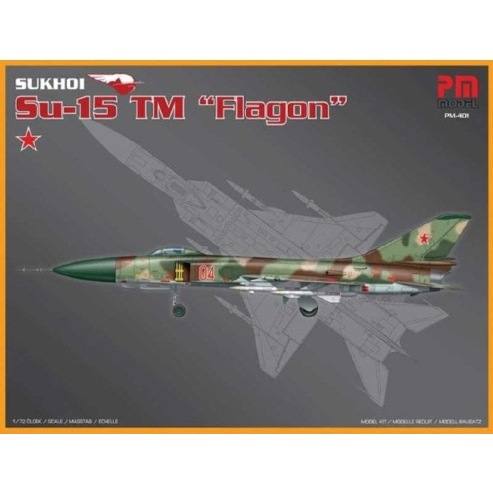 Su-15 Tm Flagon PM Model Demonte Plastik Uçak Maket Kiti Maket Fiyatı