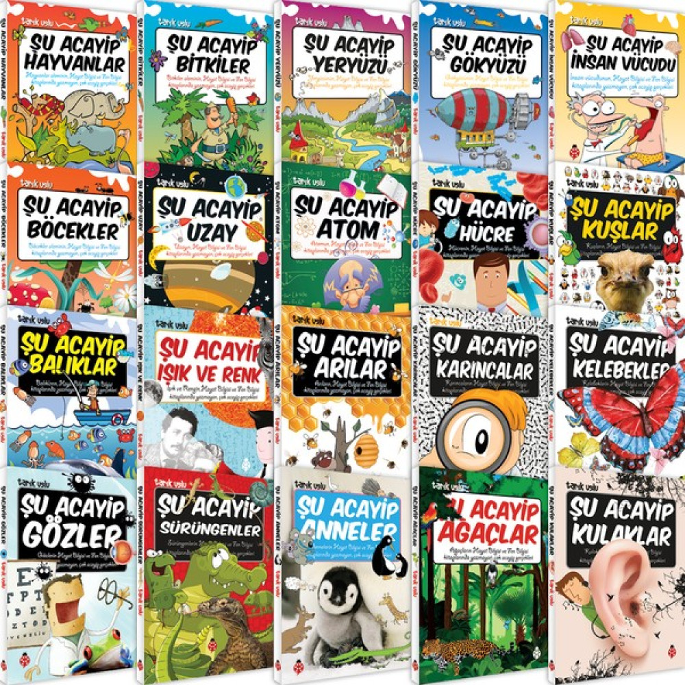 Şu Acayip Şeyler Dizisi (20 Kitap) Bilim & Teknik Fiyatı