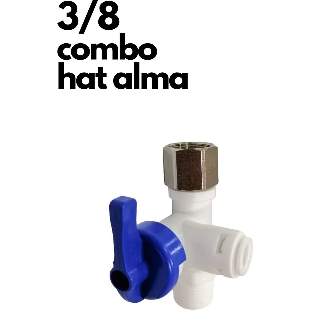 Su Arıtma Cihazı Için Pratik Combo Hat Alma Aparatı 3/8 - Gri Diğer Fiyatı