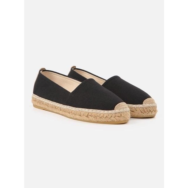 Su Espadril Aileen Siyah Kadın Düz Espadril Kadın Günlük Ayakkabıları Fiyatı