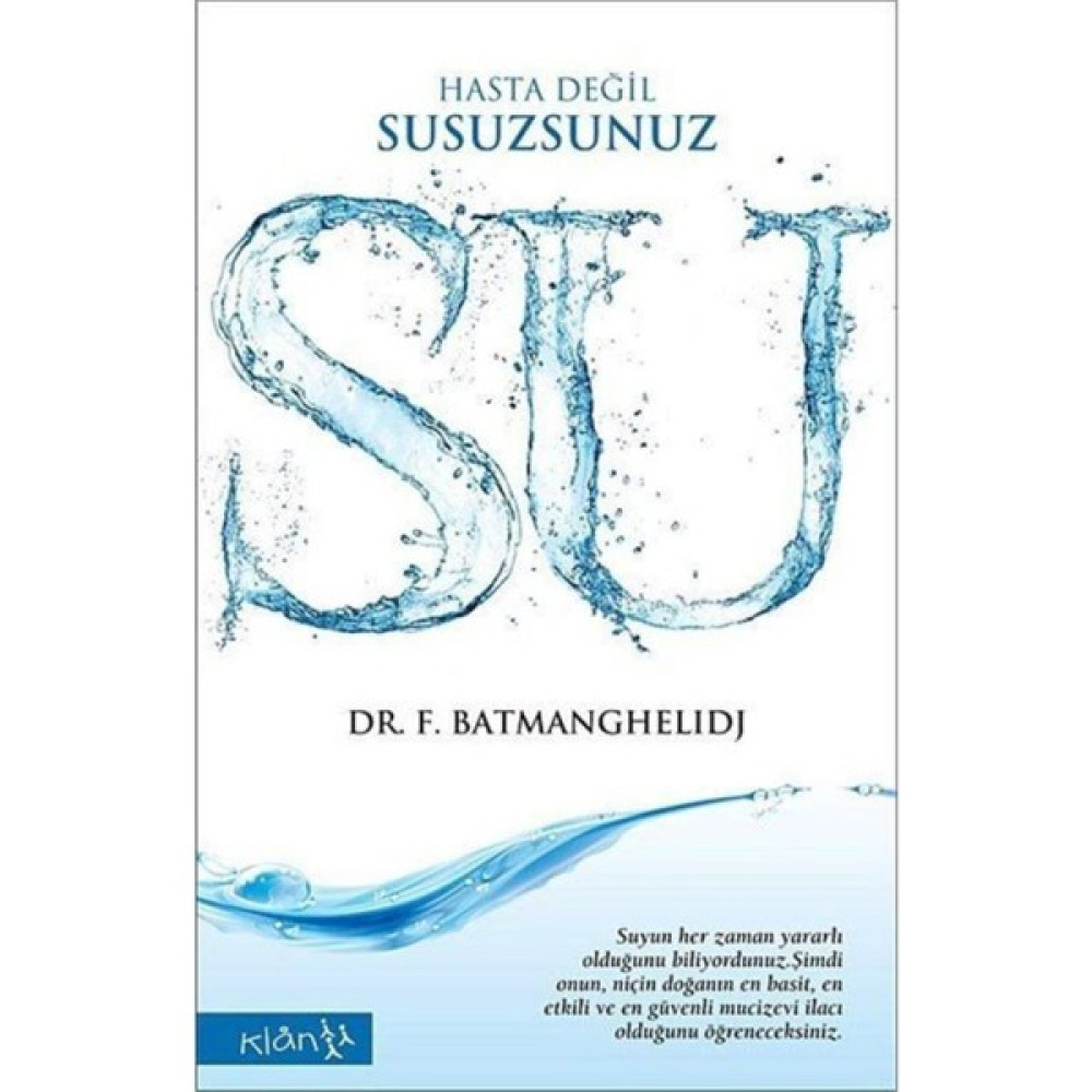 Su / Hasta Değil Susuzsunuz Sağlık, Spor ve Diyet Fiyatı