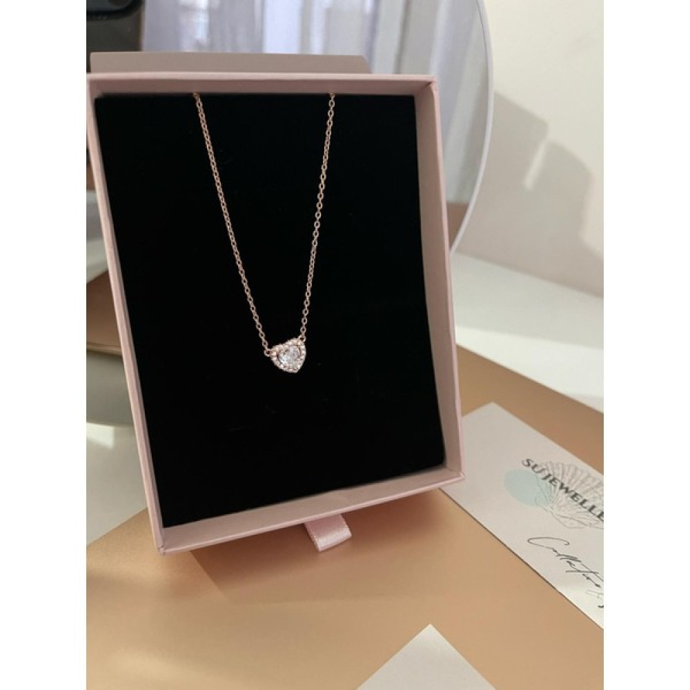Su Jewelry 925 Ayar Pandora Kalpli Model Kolye - Rose Gümüş Kolye Fiyatı