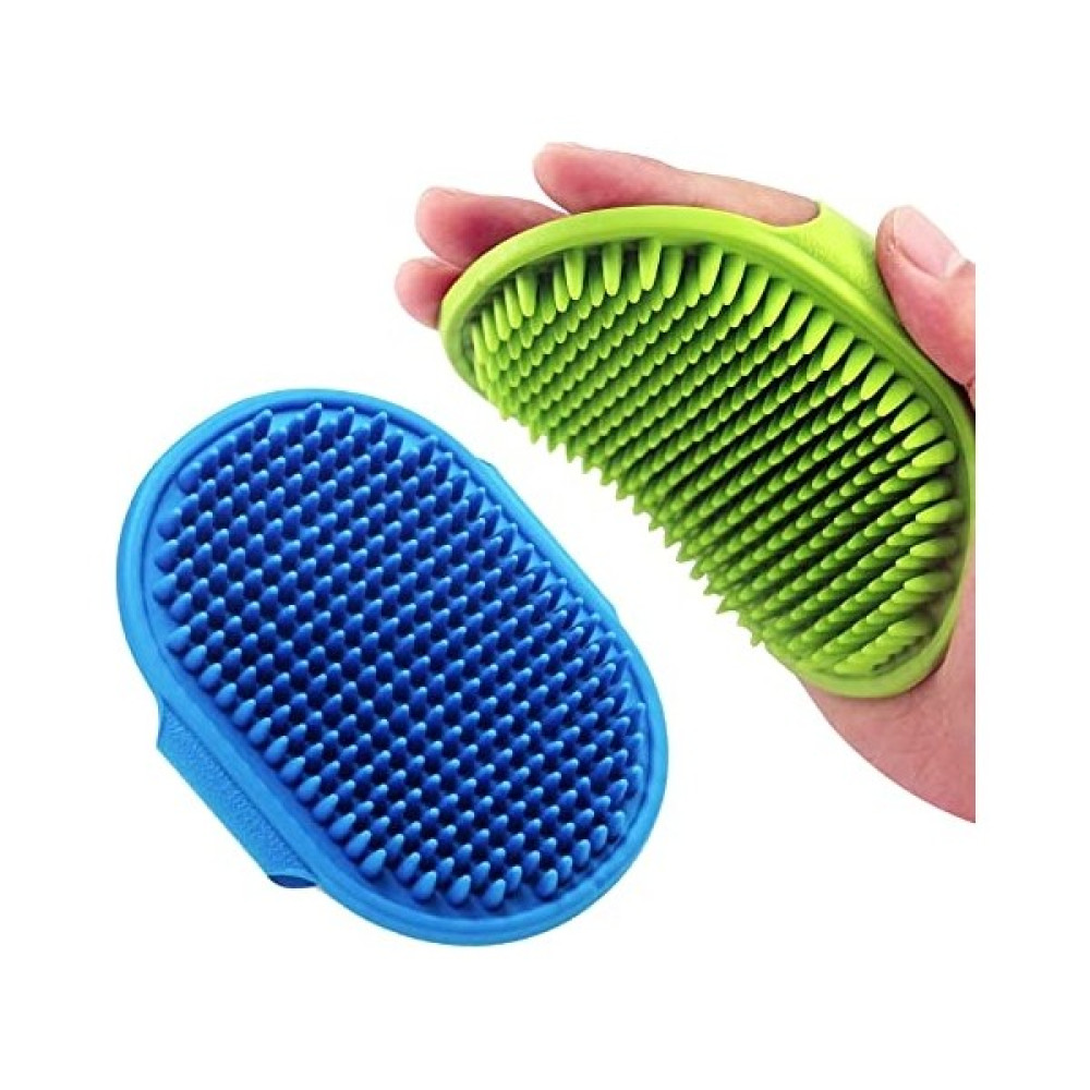Su Shop Köpek Banyo Fırçası Köpek Bakım Fırçası Ayarlanabilir Halka Sap Uzun ve Kısa Tüylü Köpekler ve Kediler Için Yatıştırıcı Kauçuk Tarak (Yurt Dışından) - Koyu Mavi Evcil Hayvan Ürünleri Fiyatı