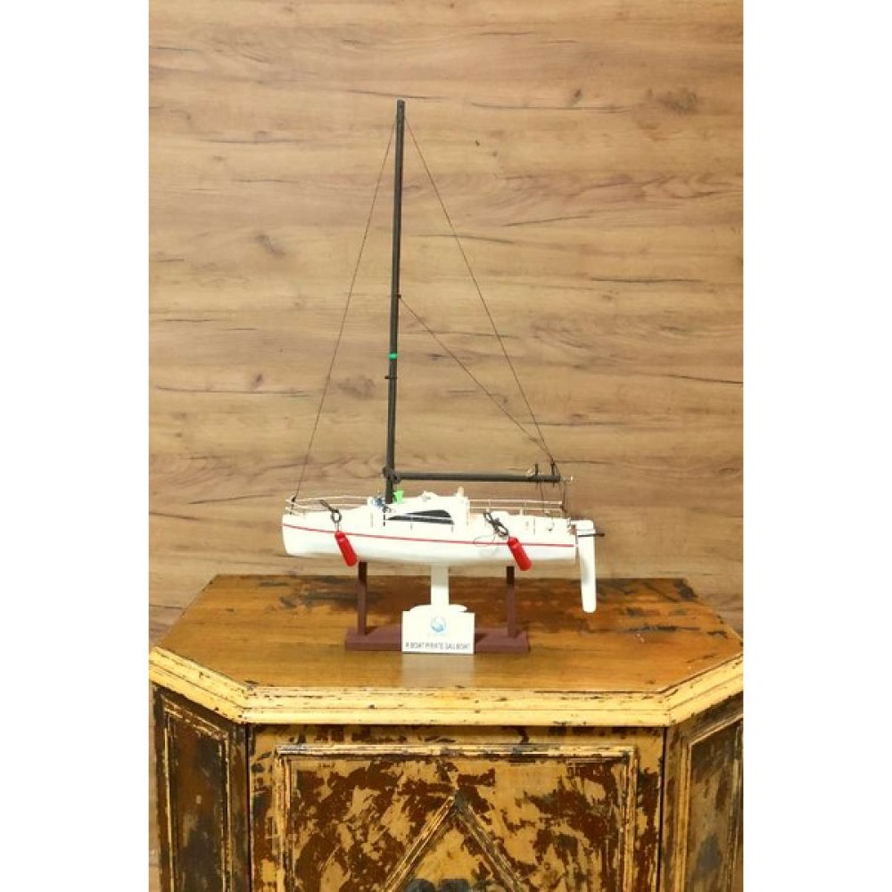 Su Üstünde R Boat Private Yelkenli Gemi Maketi - Renkli Maket Fiyatı