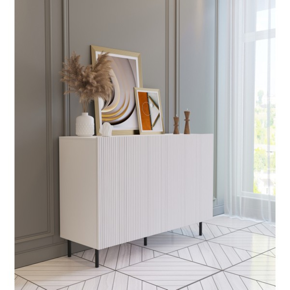 Suba Home Modern Ergonomik 120 cm Beyaz Konsol - Demir Ayaklı Estetik Tasarım Konsol Mobilya Fiyatı