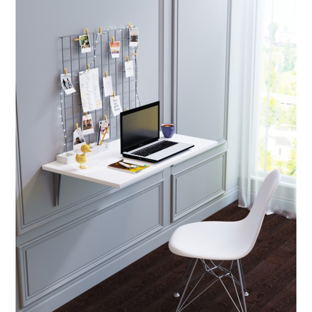 Suba Home Subahome Beyaz Duvara Monte Masa Mutfak Masası Katlanır Masa Çalışma Masası Yemek Masası 80X44 Çalışma Masası Fiyatı