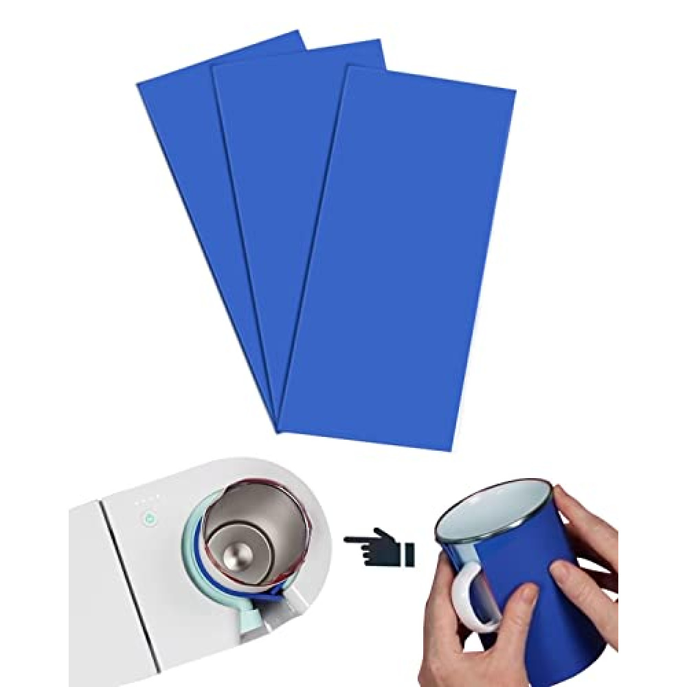 Sublimation Tumblers Wrap for Cricut Mug Press, 3 Thicknesses Silicone Wraps Suitable for Skinny Tumblers Sublimation 9.8 x 4.7 Inch