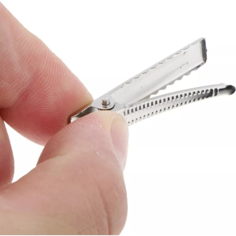 Subu Takı 12 Adet 4 cm Pens Toka Maşa Toka Toka Klipsi Timsah Toka Boş Toka Metal Toka Toka, Taç & Saç Bandı Fiyatı
