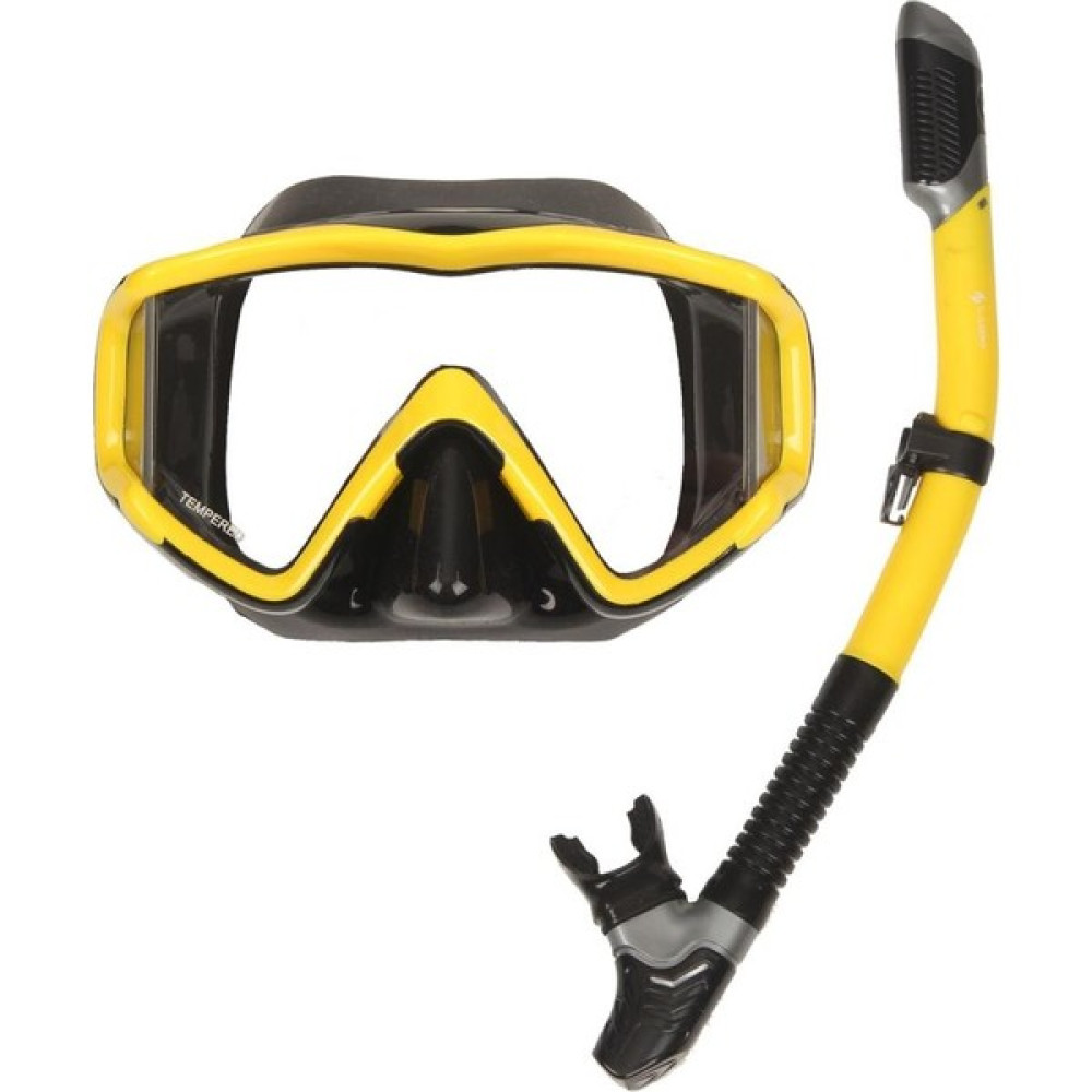 Subzero Code Maske Şnorkel Set - Sarı/siyah - Sarı - Standart Oto Boyaları Fiyatı