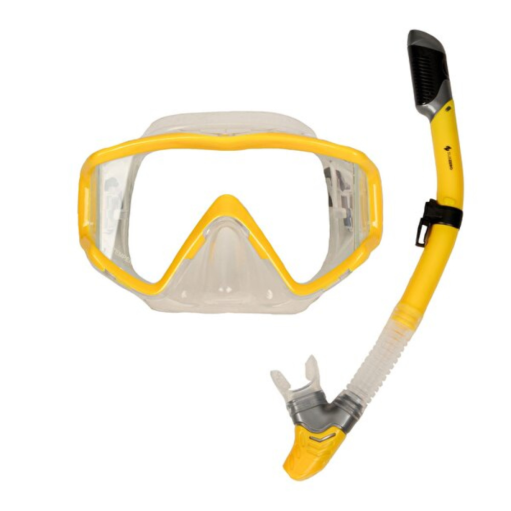 Subzero Code Tek Beden Sarı Şeffaf Maske Şnorkel Seti Dalış Malzemeleri Fiyatı