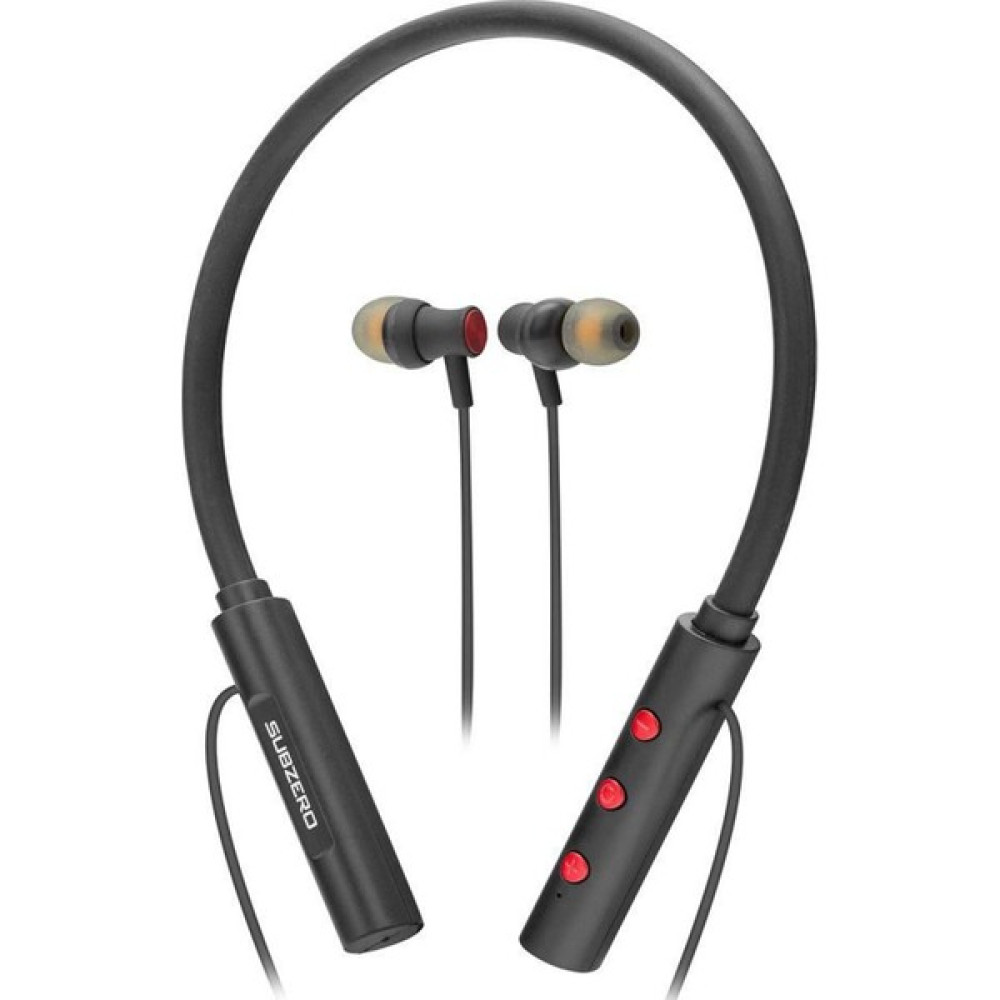 Subzero EP98 Kablosuz Sporcu Kulaklık 30 Saat Bluetooth 5.0 Boyun Askılı Mıknatıslı Kulaklık - Siyah Kulak Üstü Kulaklık Fiyatı
