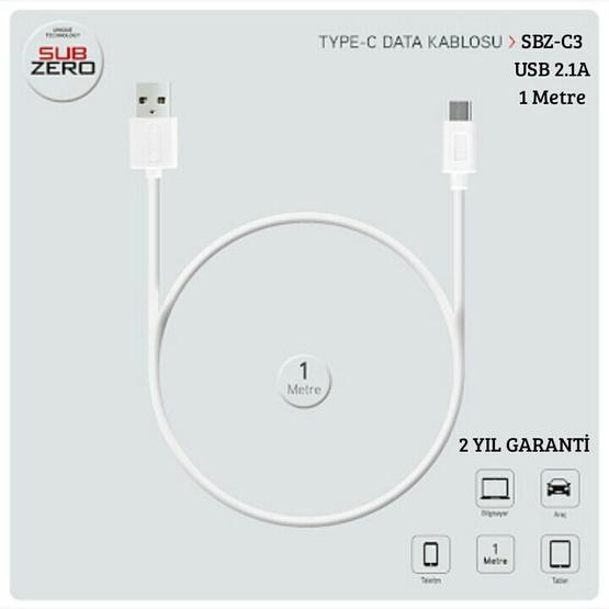 Subzero Micro USB Data&Şarj Kablosu