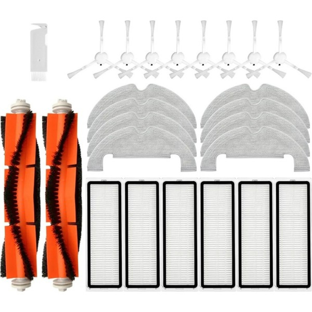 Success1 Xiaomi Dreame Bot D10 Artı RLS3D Robotlu Süpürge Hepa Filtre Paspas Ana Yan Fırça Yedek Parçalar (Yurt Dışından) Elektrikli Süpürge Aksesuarları Fiyatı