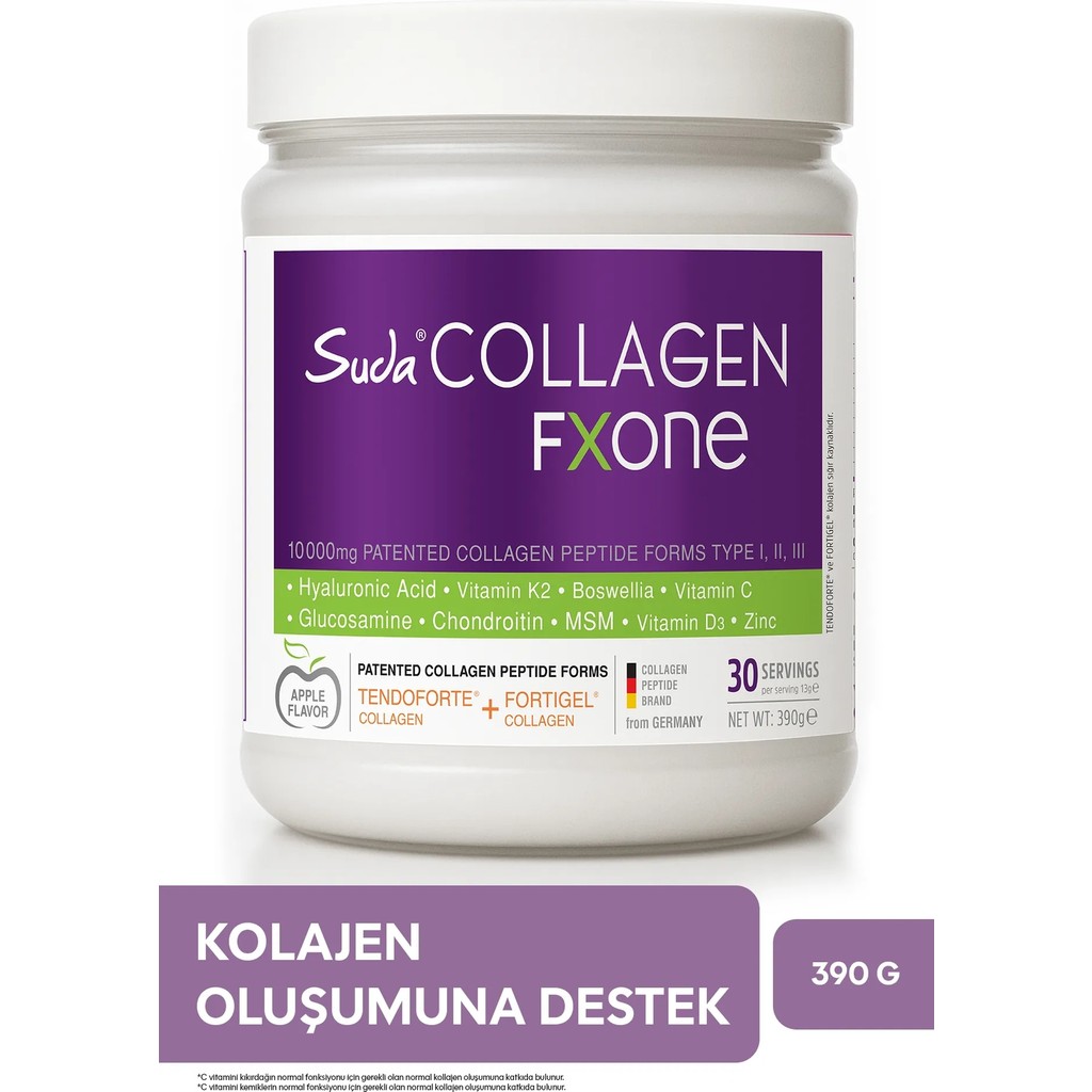 Suda Collagen Fxone Apple 390 Gr Diğer Fiyatı