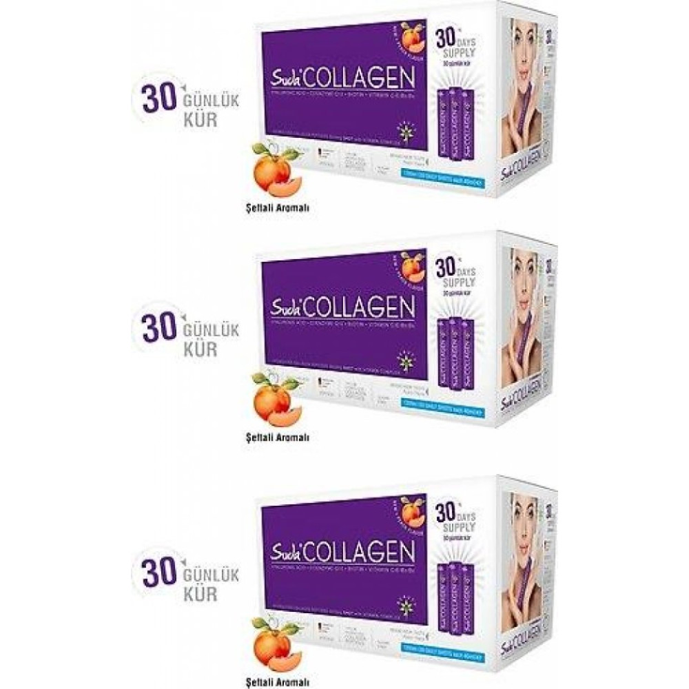 Suda Collagen Peach 40X30 X 3 Adet Kişisel Bakım Gereçleri Fiyatı