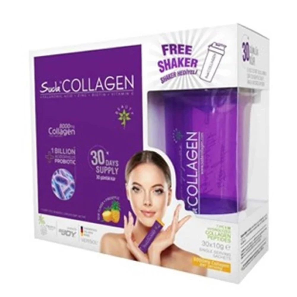 Suda Collagen Sambucus Visne Flover 40Ml X 30 Shot Kişisel Bakım Gereçleri Fiyatı