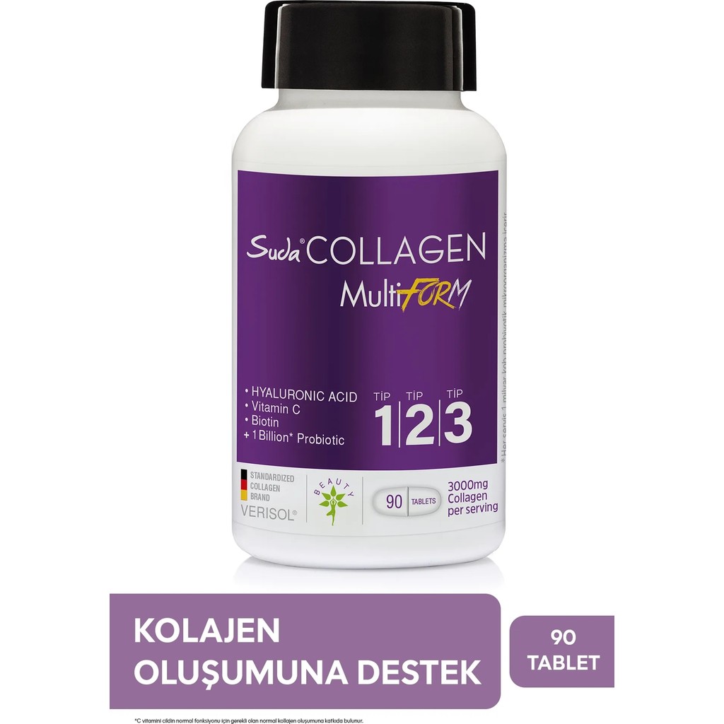 Suda Collagen Suda Collagen Multiform 90 Tablet Sağlık Fiyatı