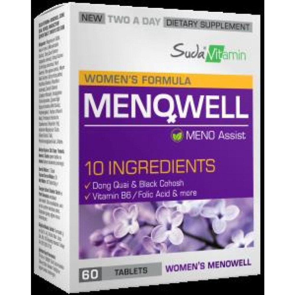 Suda Vitamin Menowell Womens Formula 60 Tablet 8681571352242 Kişisel Bakım Gereçleri Fiyatı