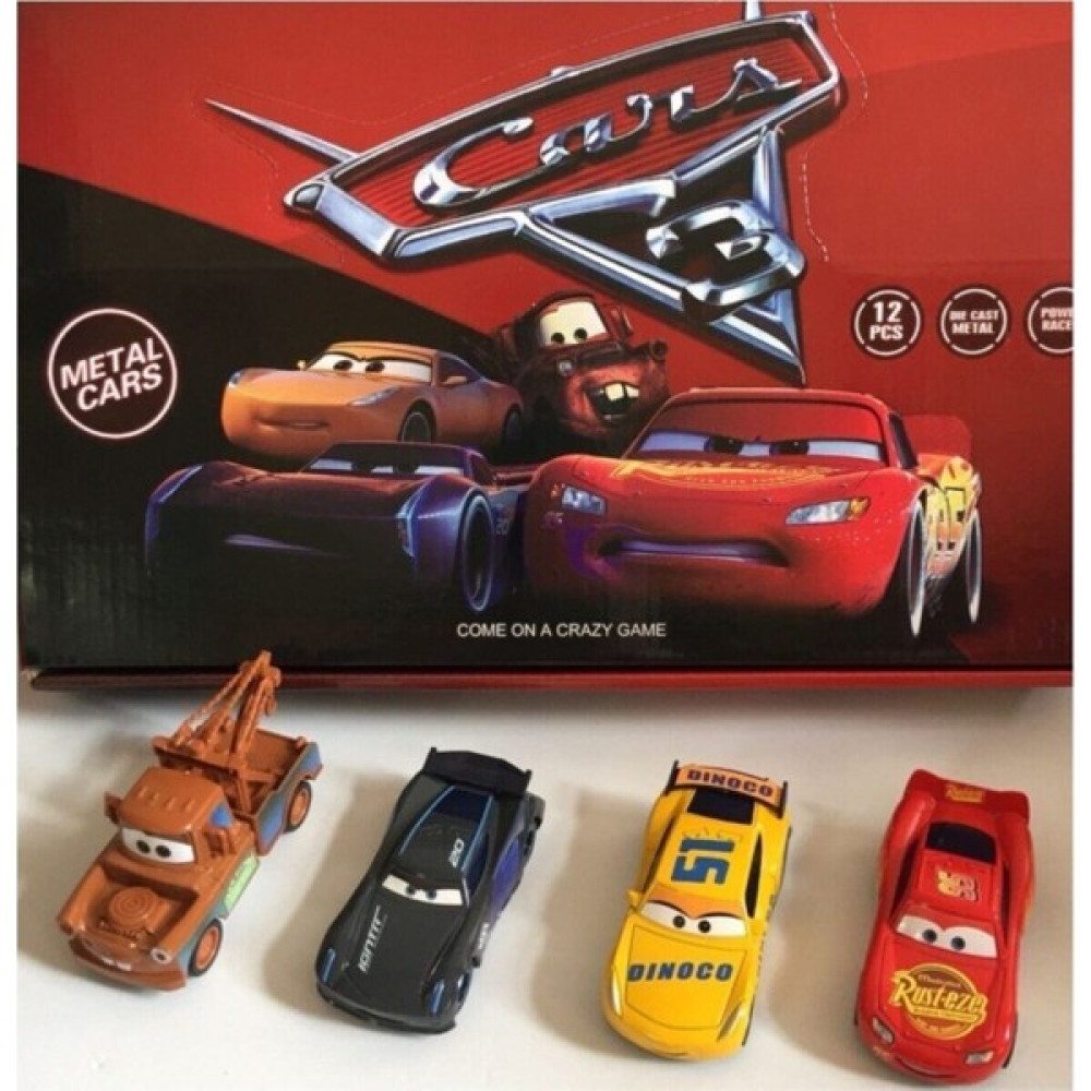 Suden Cars Şimşek Mcqueen Mater Oyuncak Arabalar 4'lü Set - Renkli Oyuncak Araç Fiyatı