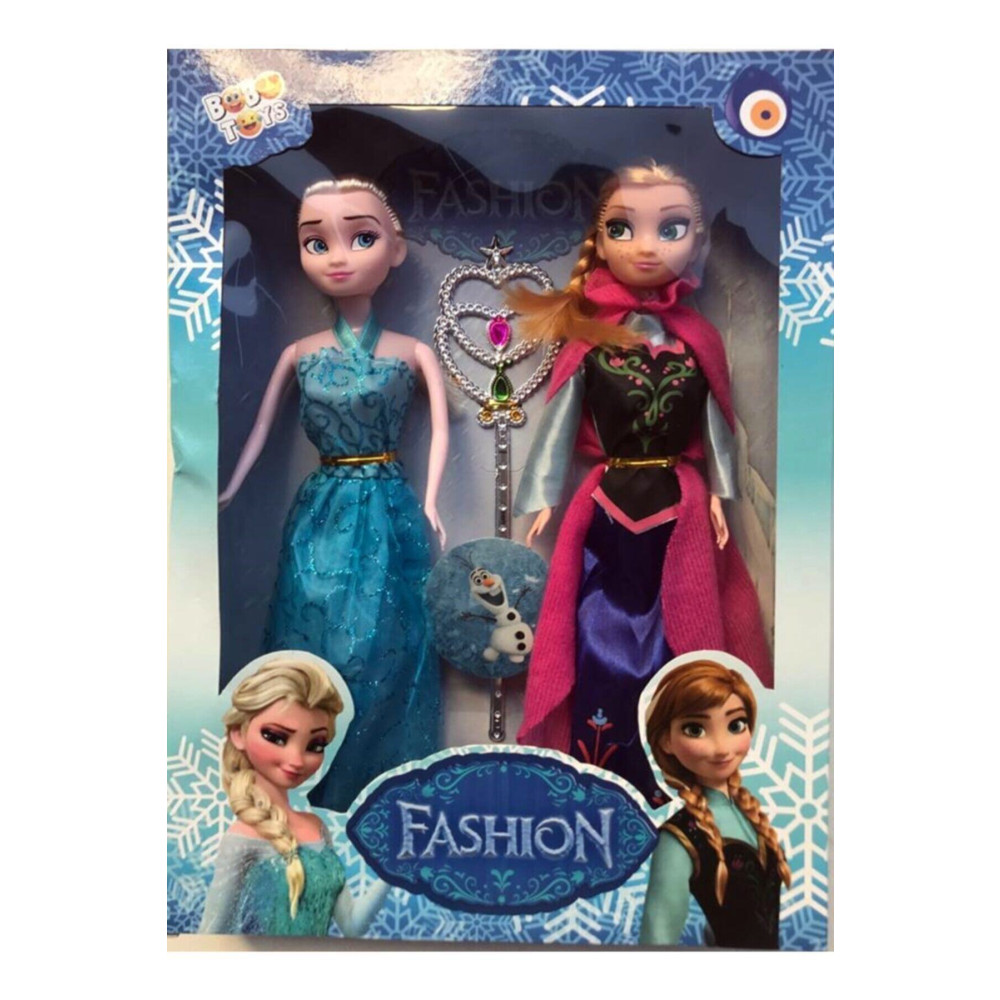 SUDEN Elsa Ve Anna 2 Li Büyük Boy 29cm Bebek Oyuncakları Fiyatı