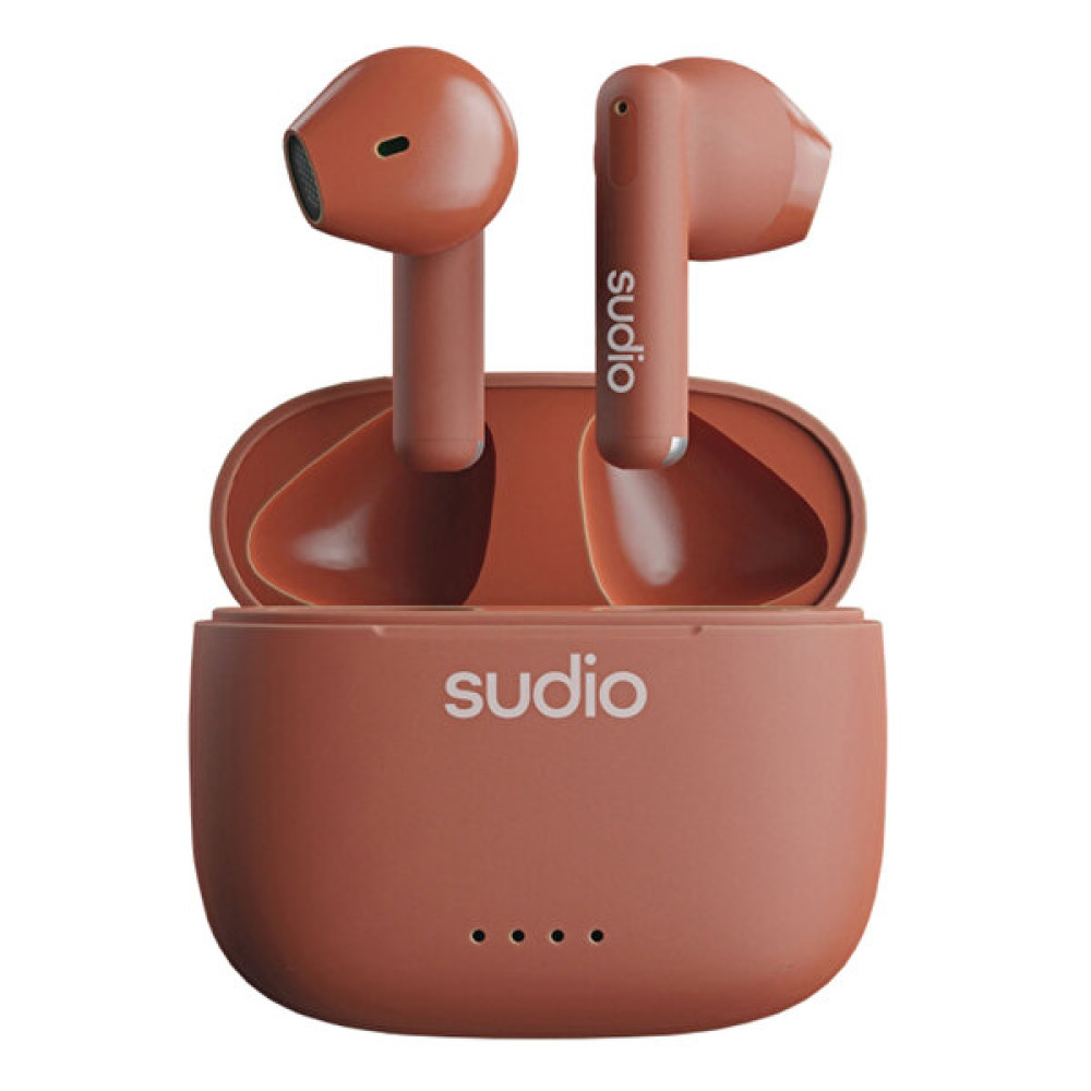 Sudio A1 Ipx4 Suya Dayanıklı 30 Saat Kullanım TWS Sienna Red Bluetooth Kulak İçi Kulaklık Bluetooth Kulaklık Fiyatı