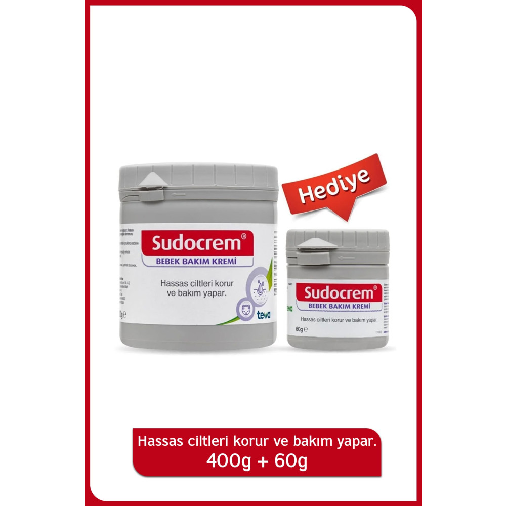 Sudocrem Pişik Kremi Ve Bebek Bakım Kremi 400 Gr + 60 Gr Bebek Vücut Kremi Fiyatı