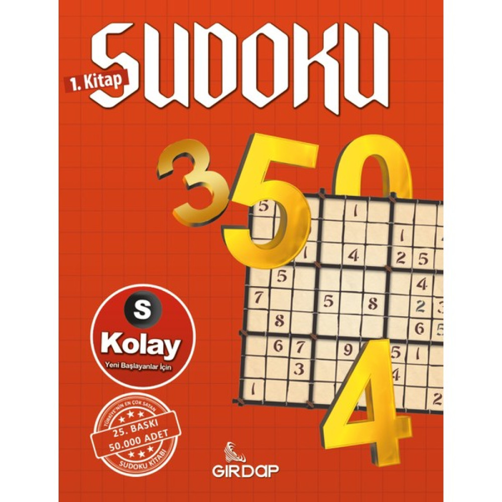 Sudoku 1 - Kolay Seviye - Salim Toprak Aktivite & Eğitici Kitaplar Fiyatı