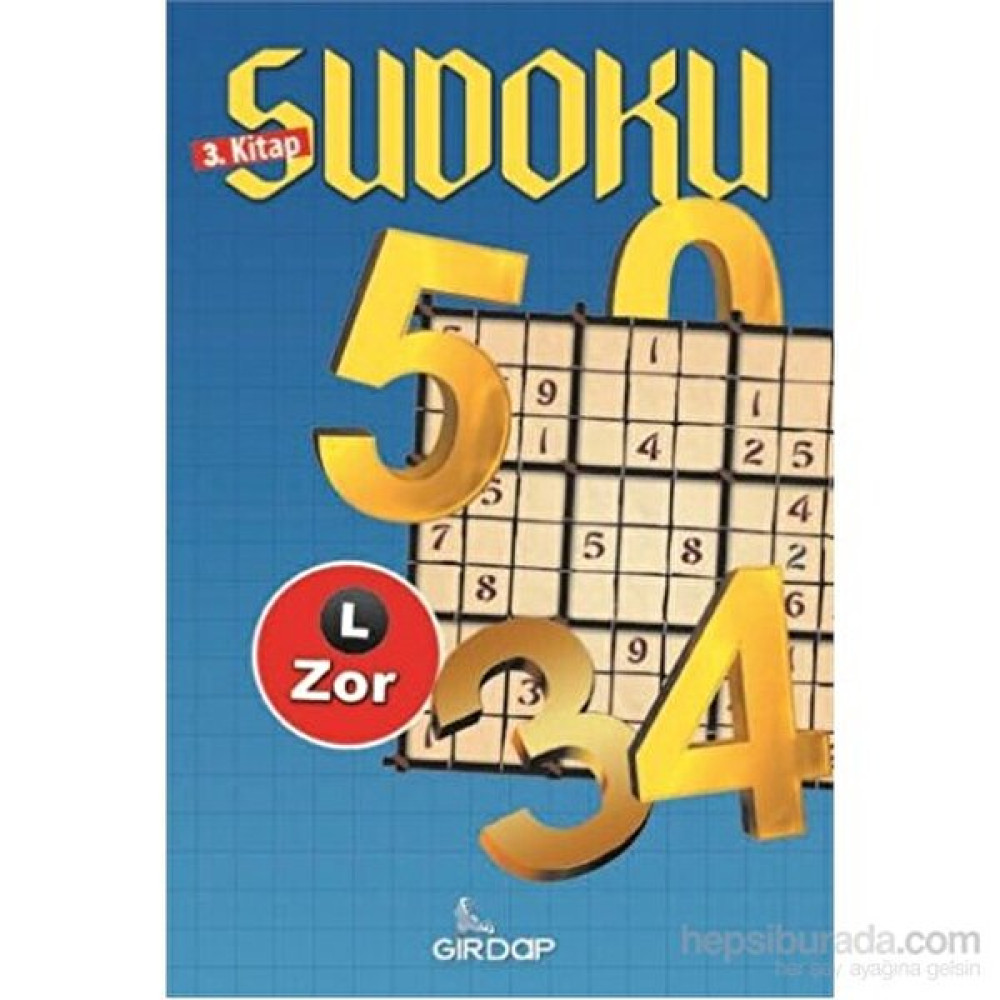 Sudoku 3 - Zor Seviye-Salim Toprak Aktivite & Eğitici Kitaplar Fiyatı