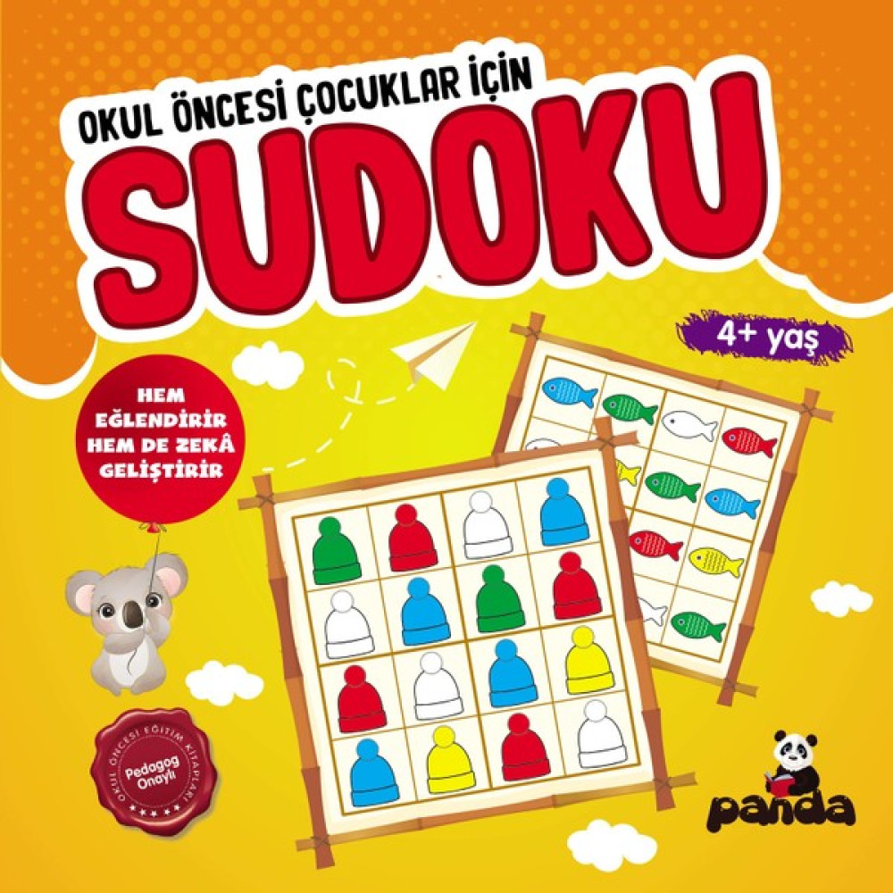 Sudoku 4 Yaş – Okul Öncesi Çocuklar İçin Aktivite & Eğitici Kitaplar Fiyatı