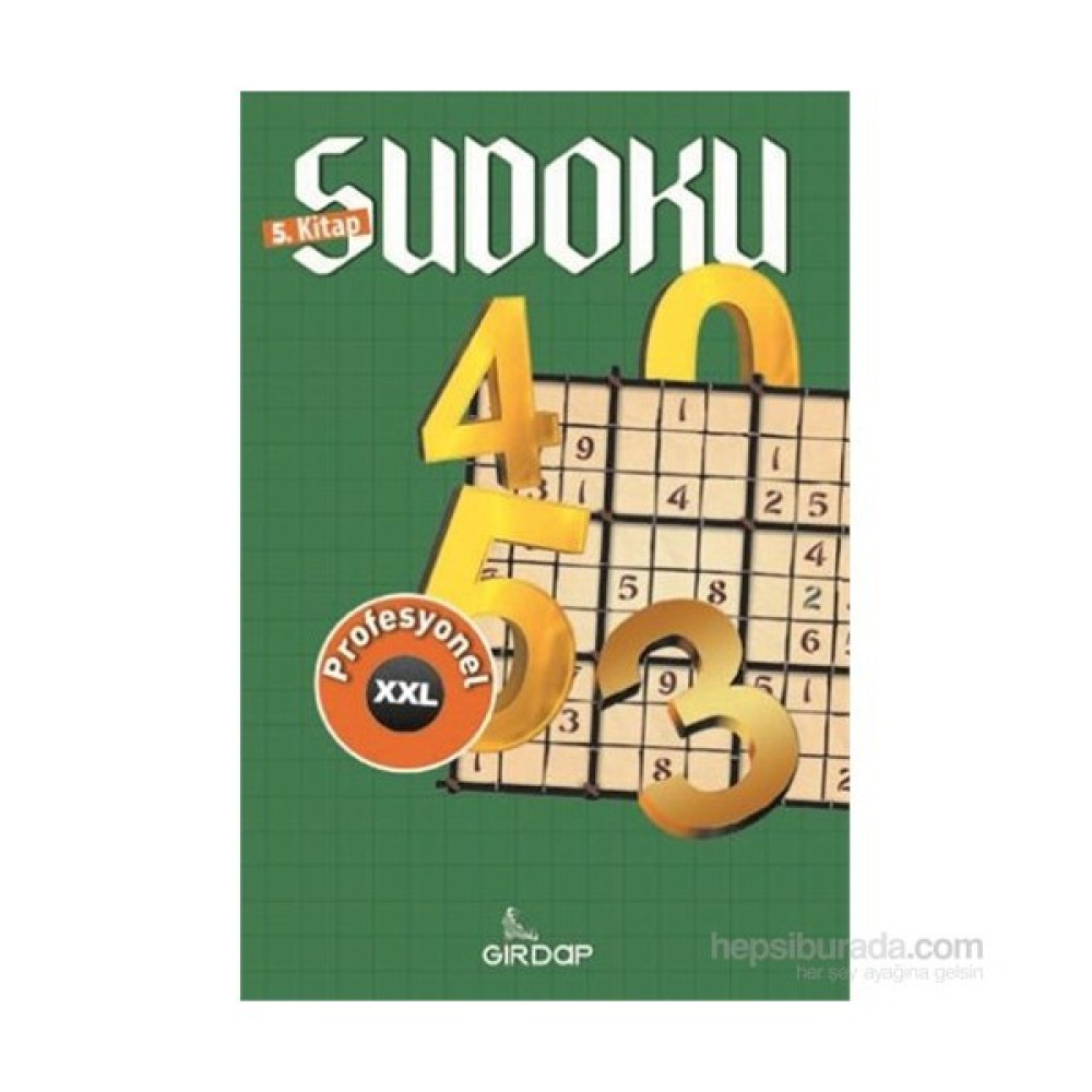 Sudoku 5 - Profesyonel Seviye-Salim Toprak Aktivite & Eğitici Kitaplar Fiyatı