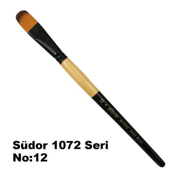 Südor 1072 Seri No:12 Kedi Dili Yağlı Boya-Akrilik Boya Fırçası Fırça Fiyatı