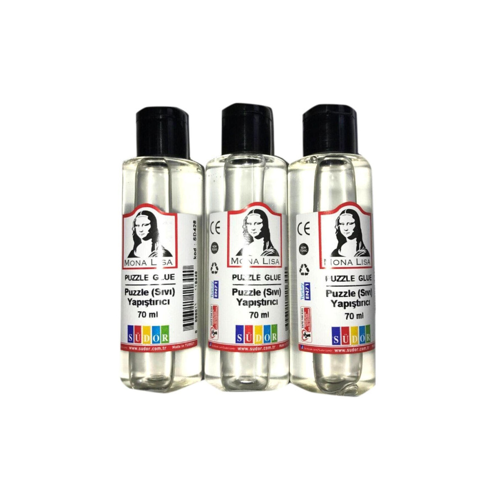 Südor 3x70 ml Puzzle Yapıştırıcı Seti (Şeffaf) / Puzzle & Aksesuarları Fiyatı