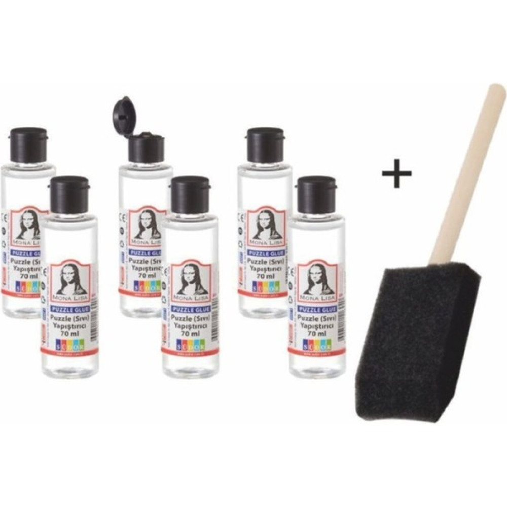 Südor 6X70 ml Puzzle Yapıştırıcı Seti + Dağıtıcı Sünger Fırça Oto Boyaları Fiyatı