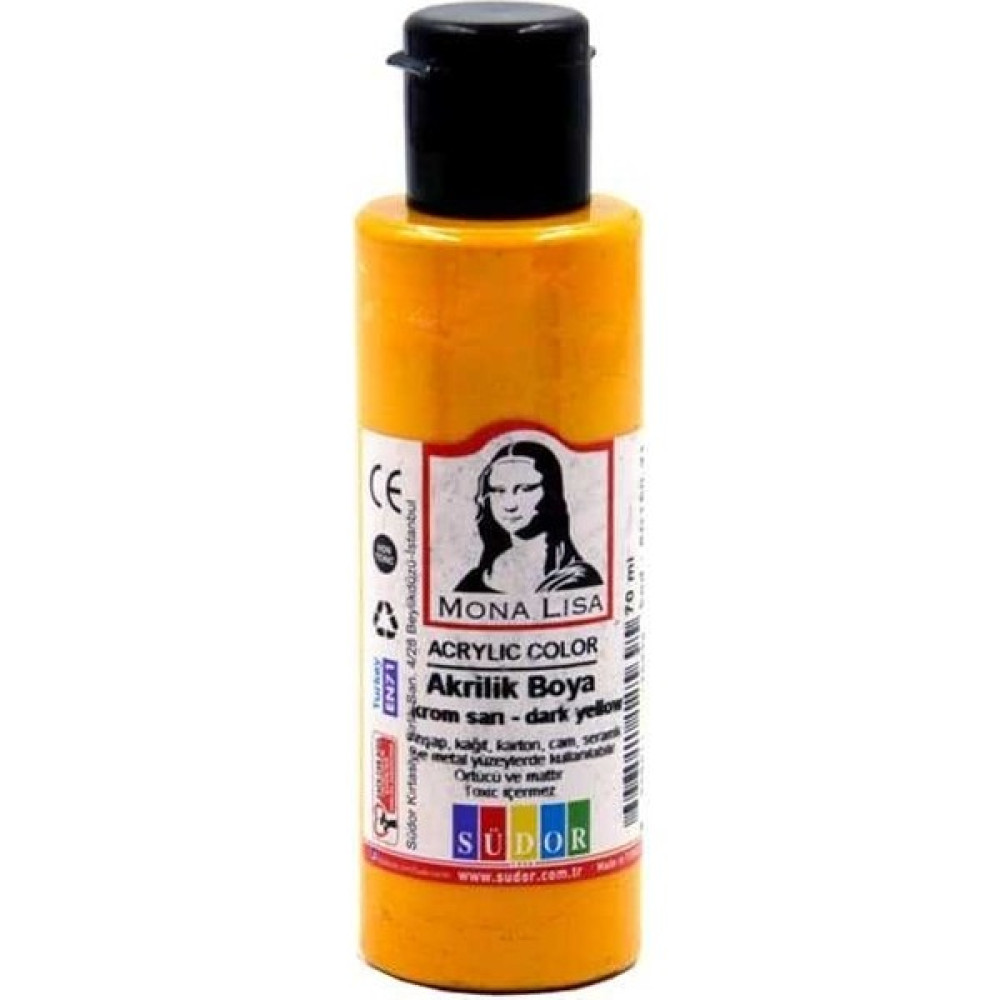 Südor Akrilik Boya 70 ml Krom Sarı Akrilik Boya Fiyatı