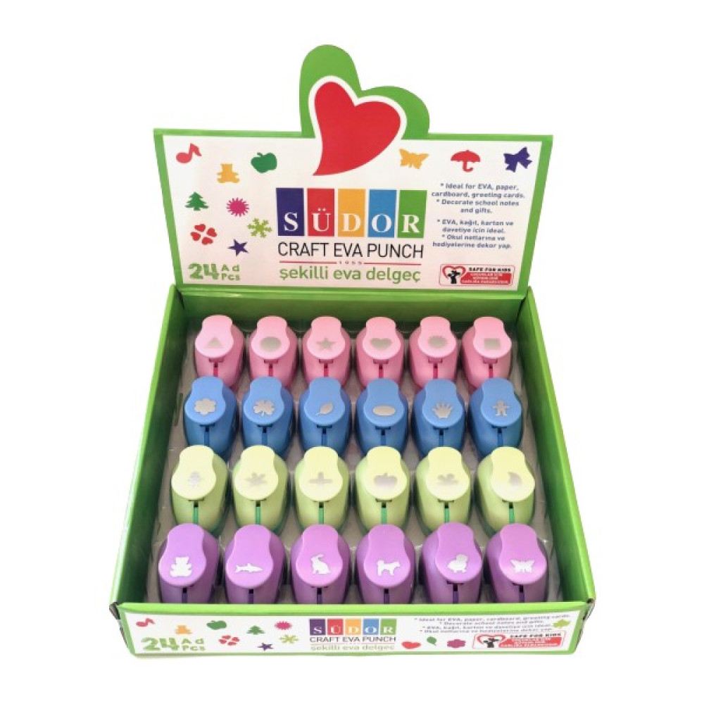 Südor Şekilli Delgeç BS96 - 24'lü 1 Paket Delme Alanı Çapı - 1.6 cm Delgeç Fiyatı