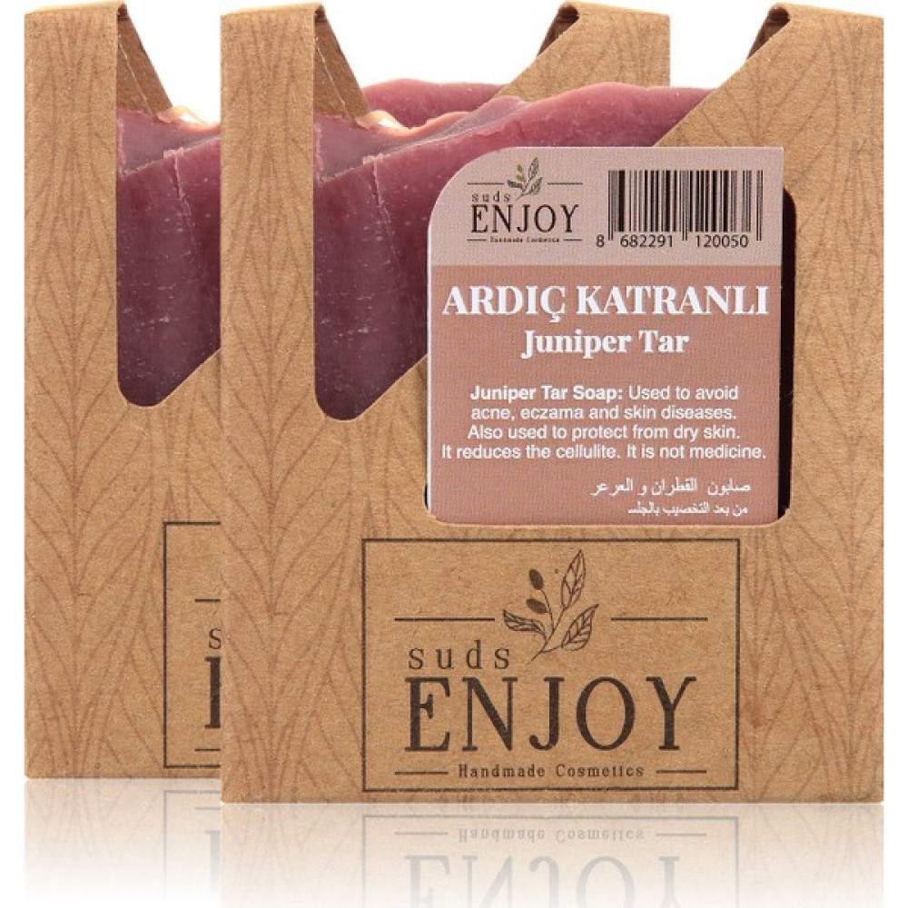 Suds Enjoy Doğal 2 Adet Ardıç Katran El Yapımı Sabun 2 x 100 gr Sabunlar Fiyatı