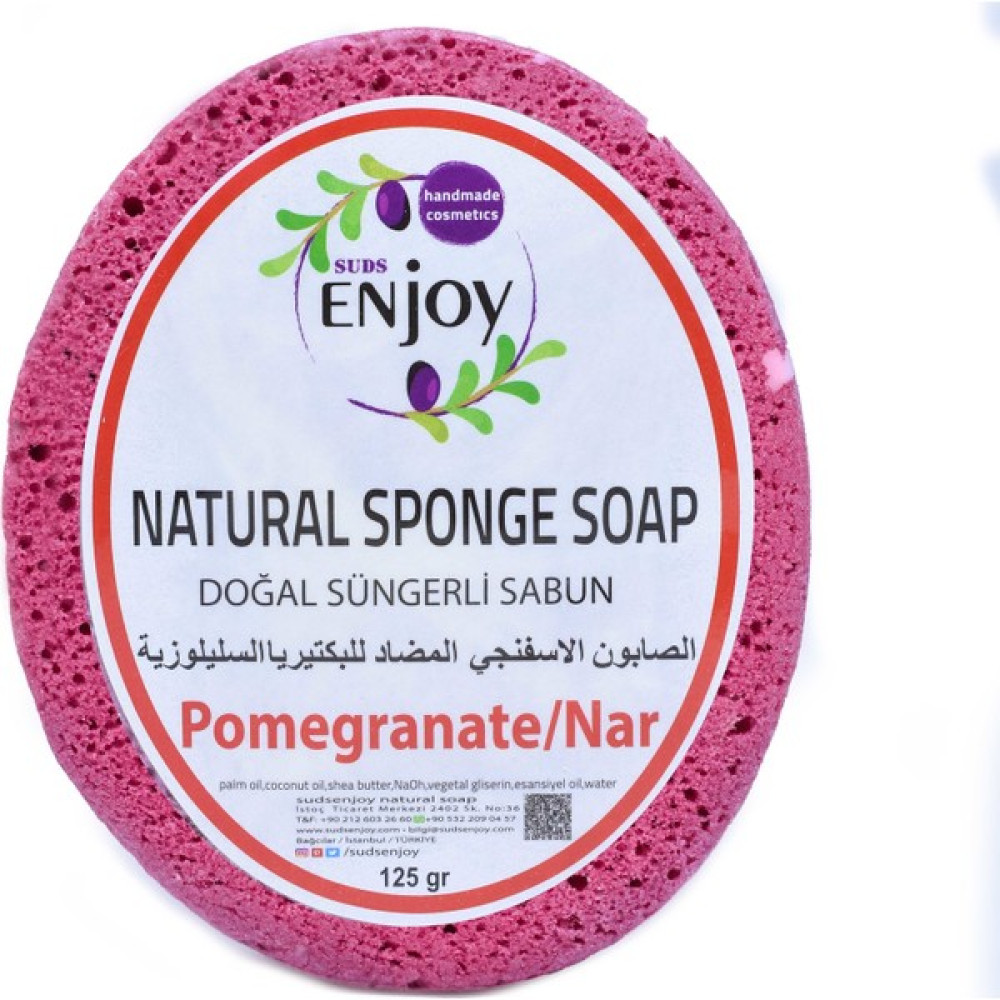 Suds Enjoy Doğal El Yapımı Nar Süngerli Banyo Duş Sabunu Oto Boyaları Fiyatı