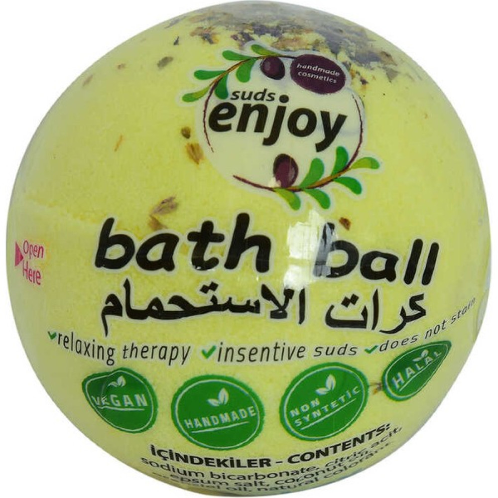 Suds Enjoy Papatyalı El Yapımı Banyo Bombası Banyo Topu Sarı 90-120 gr Oto Boyaları Fiyatı