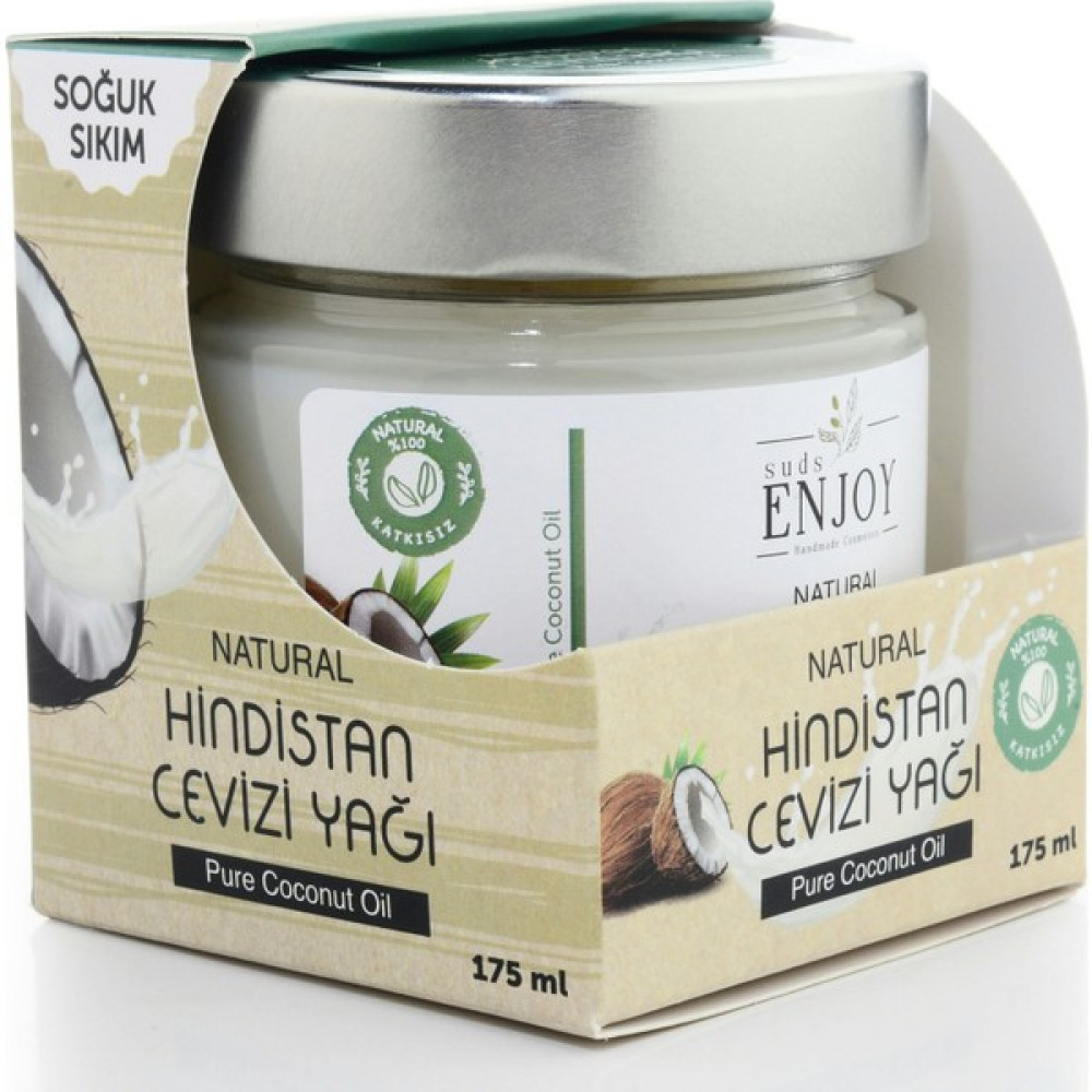 sudsenjoyoil Hindistan Cevizi Yağı Saf Soğuk Sıkım 175 ml Bitkisel Yağlar Fiyatı