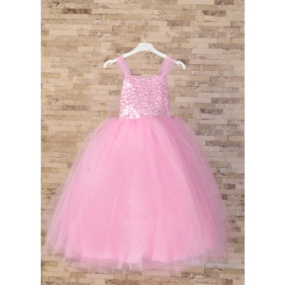 Süer Butik Misshelina Pembe Çocuk Abiye ve Parti Doğumgünü Elbisesi Elbise Fiyatı