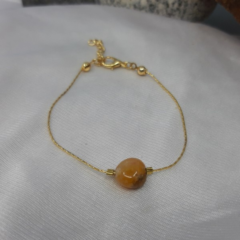 Suerte Accessories İkizler Burcu Akik Doğal Taşlı El Yapımı Gold Burç Bileklik - Kahverengi - 20 cm Saat ve Bileklik Aksesuarı Fiyatı