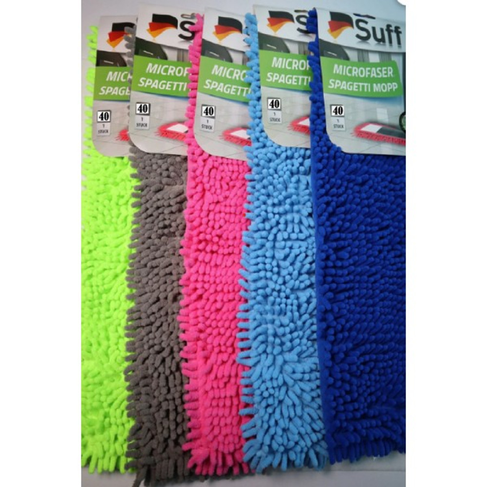 Suff 2 Adet Nemli ve Kuru Makarna Mop Ucu Mikrofiber Paspas Yedeği 40 cm Temizlik Malzemeleri Fiyatı