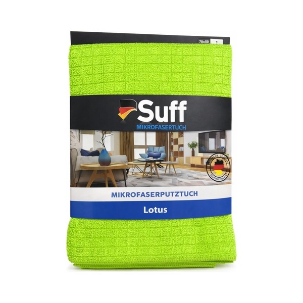 SUFF LOTUS MİKROFİBER BEZ 70X50 - Yeşil Deterjan ve Temizlik Ürünleri Fiyatı