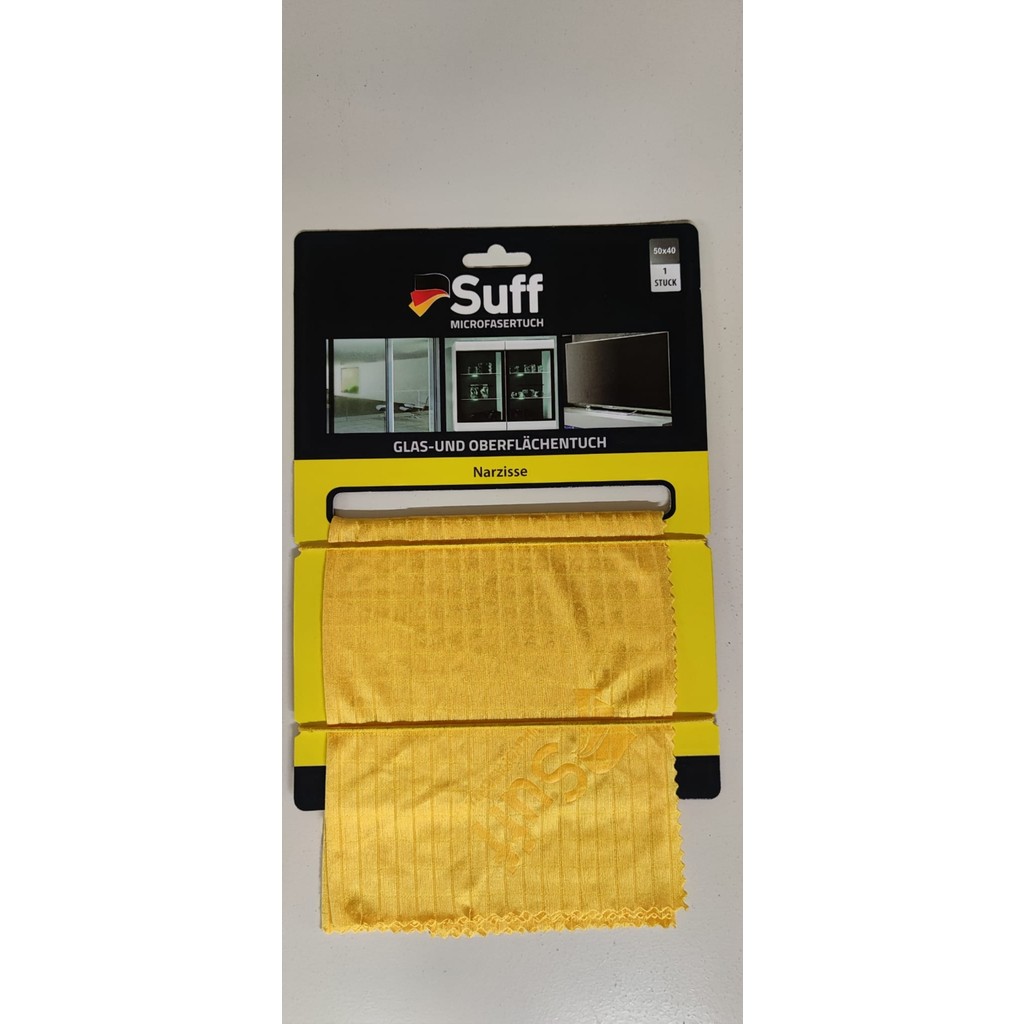 Suff Mikrofasertuch Nergis Cam, Ayna Bezi 50x40 cm - Sarı Diğer Fiyatı