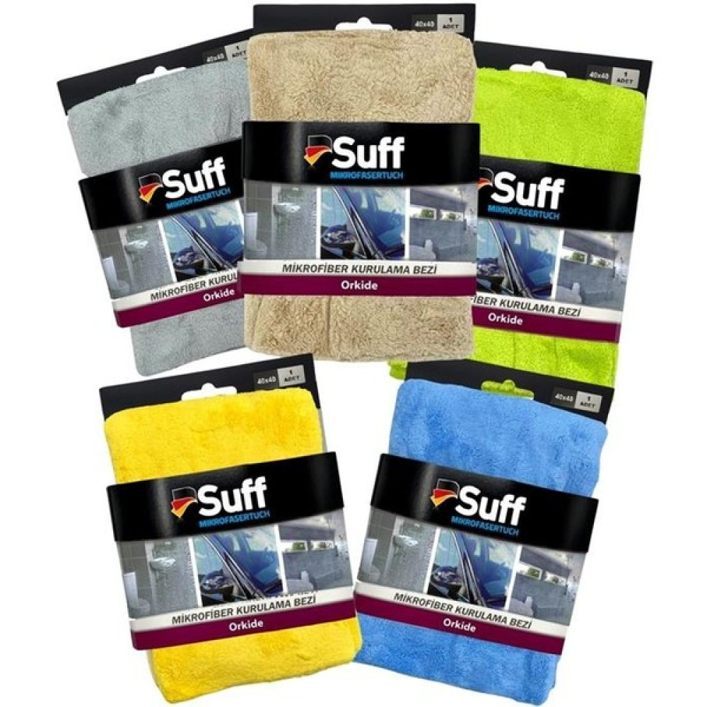 Suff Orkide Mikrofiber Kurulama-Oto Pasta-Cila Bezi (40X40) Oto Bakım Bezleri Fiyatı
